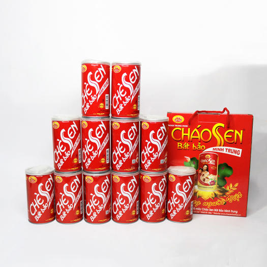 Chè sen bát bảo Minh Trung set 3 lon