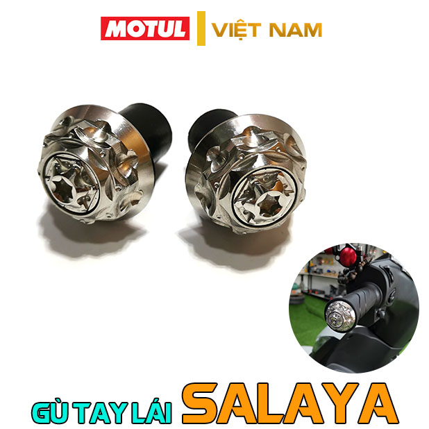 Gù tay lái xe máy winner x, winner, exciter 150, wave, sh 2020, vario mẫu salaya mẫu 3 inox 304