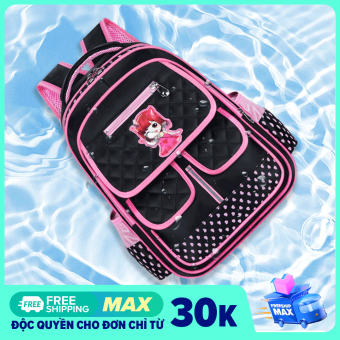 Balo học sinh cấp 1, cấp 2 cho bé gái, cặp sách tiểu học trung học có phản quang