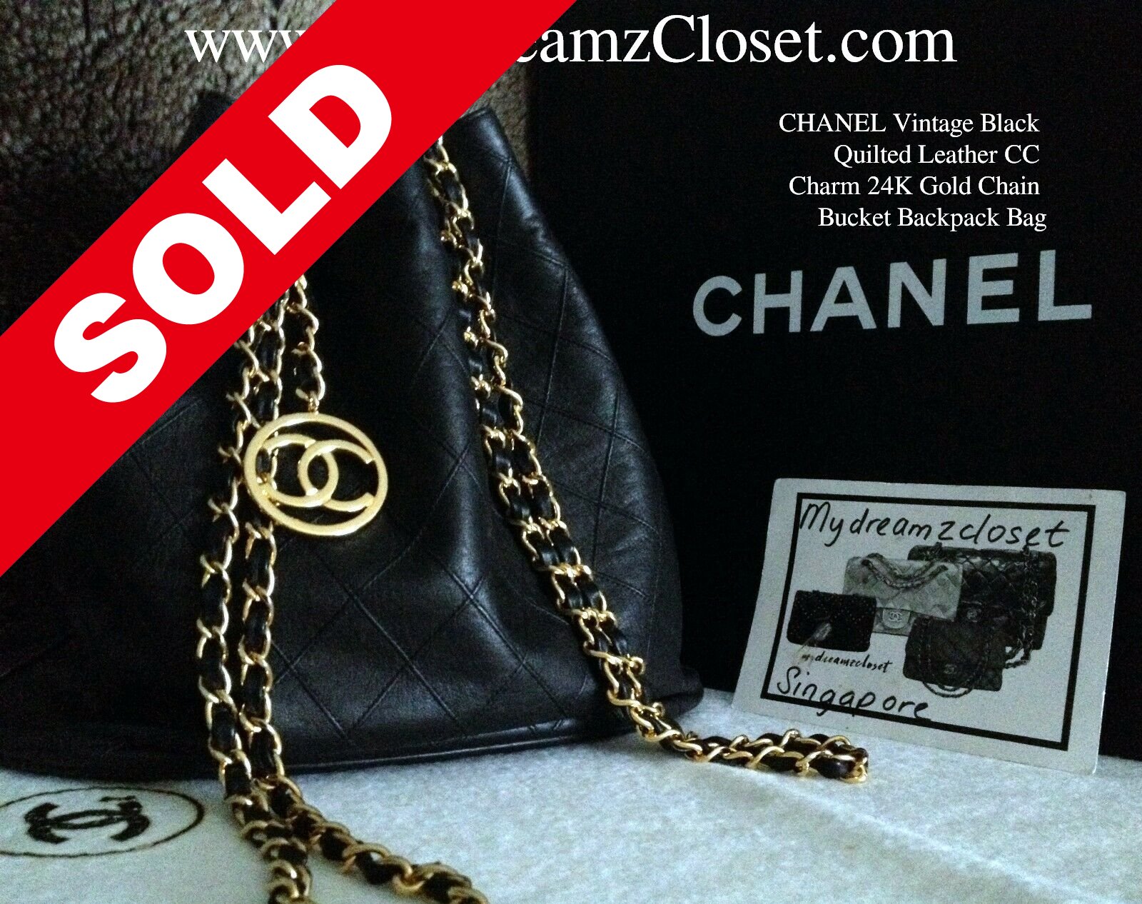 Mini charm Chanel