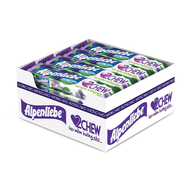 Kẹo mềm 2chew hương nho