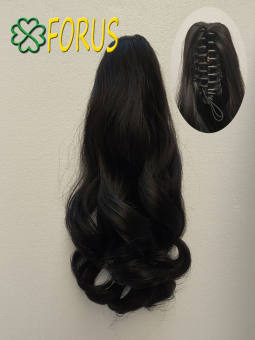 Tóc giả kẹp ngoạm lửng, ngoạm kẹp tóc giả N52, tóc giả nữ