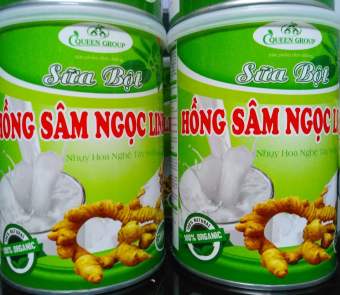 Sữa bột hồng sâm Ngọc Linh Nhụy Hoa Nghệ Tây Saffron, HSD T6/2023