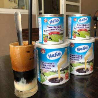 Sữa đặc helio trọng lượng 1kg