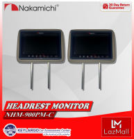 Nakamichi 9″ Car Headrest TV Monitor (Mirror Link) Without Earphone Jack (1 Pair)