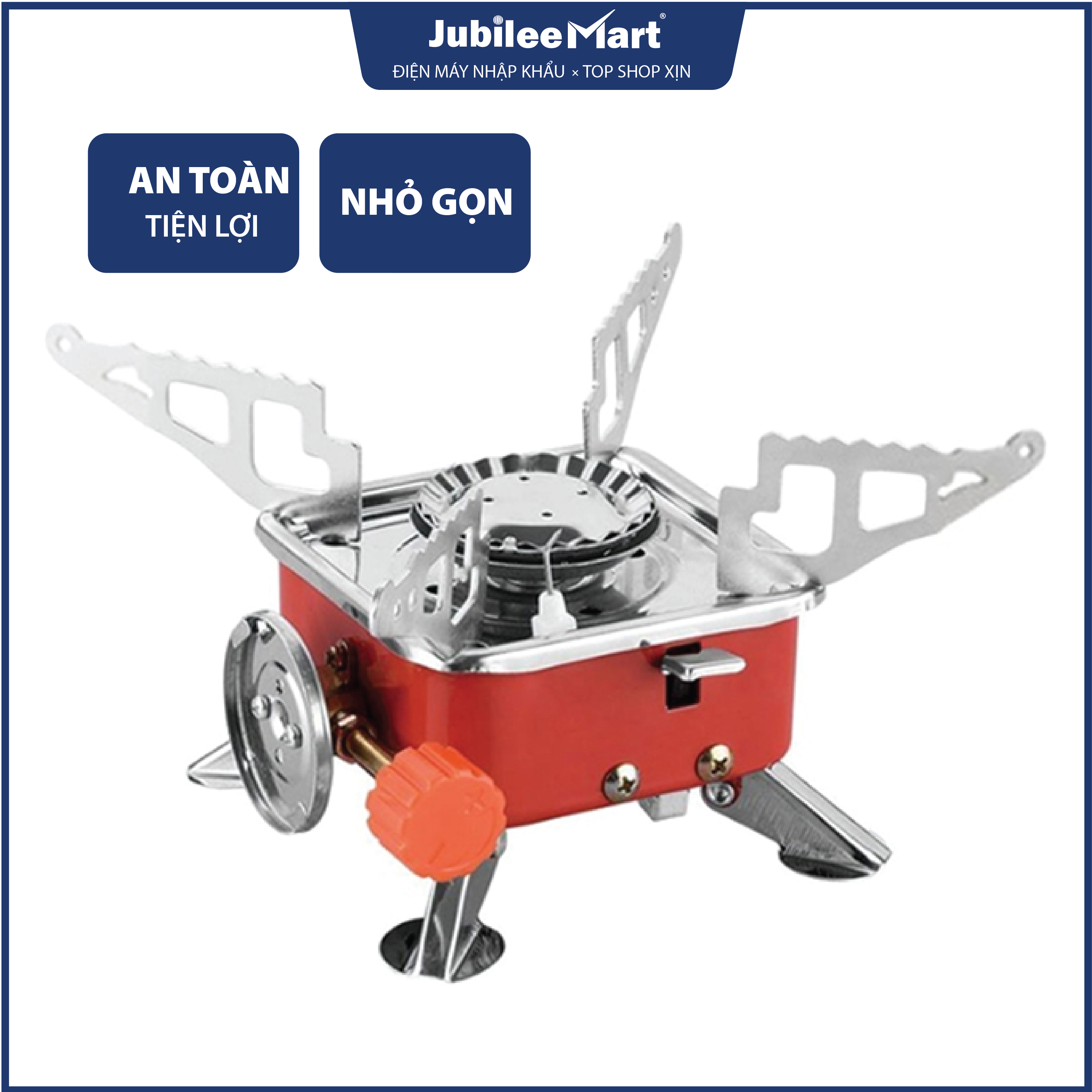 Bếp Ga Mini Du Lịch Xếp Gọn Cao Cấp-Hợp Kim Chất Lượng Cao-Dễ Mang Theo Khi Đi Phượt, Dã Ngoại, Cắm Trại Mà Không Lo Cồng Kềnh