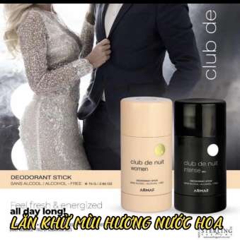 Lăn khử mùi hương nước hoa Armaf Club de Nuit 75g