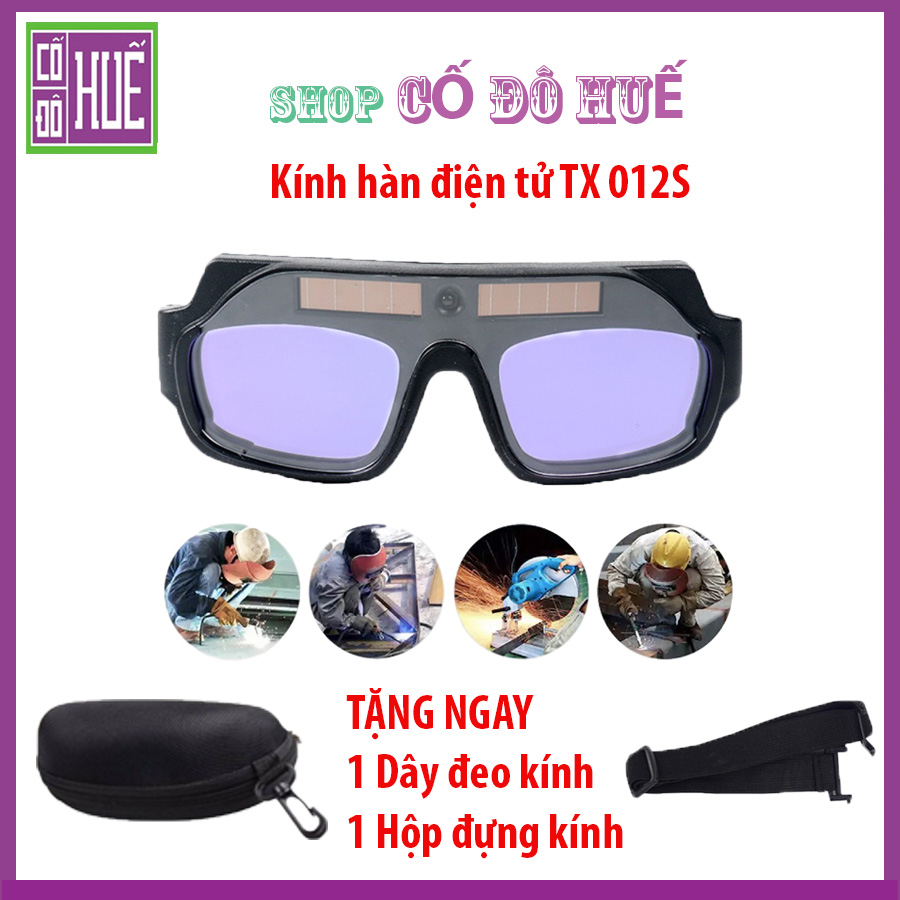 Kính thợ hàn tự động TX012S -Tặng hộp kính thời trang - Shop Cố Đô Huế
