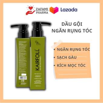 Dầu gội đầu Fixderma - Kairfoll Shampoo 200ml, sạch gàu, nấm da đầu, thay thế dầu gội thảo dược, dầu gội khô, xịt dưỡng tóc, đánh bay gàu, dầu gội ngăn rụng tóc, kết hợp dầu dưỡng tóc kích mọc tóc - zafami pharma