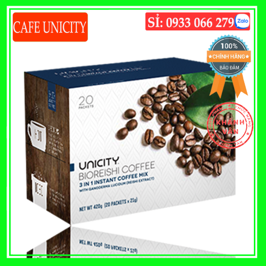 Cafe Linh Chi Unicity- Cafe Unicity 1 Hộp 20 Gói