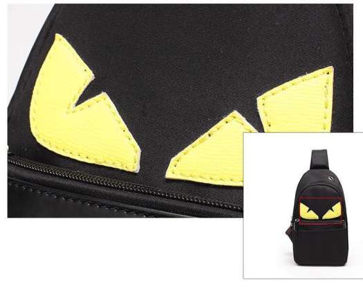 Túi đeo chéo thời trang 2 con mắt ! tặng kèm 1 khẩu trang Pitta MAsk