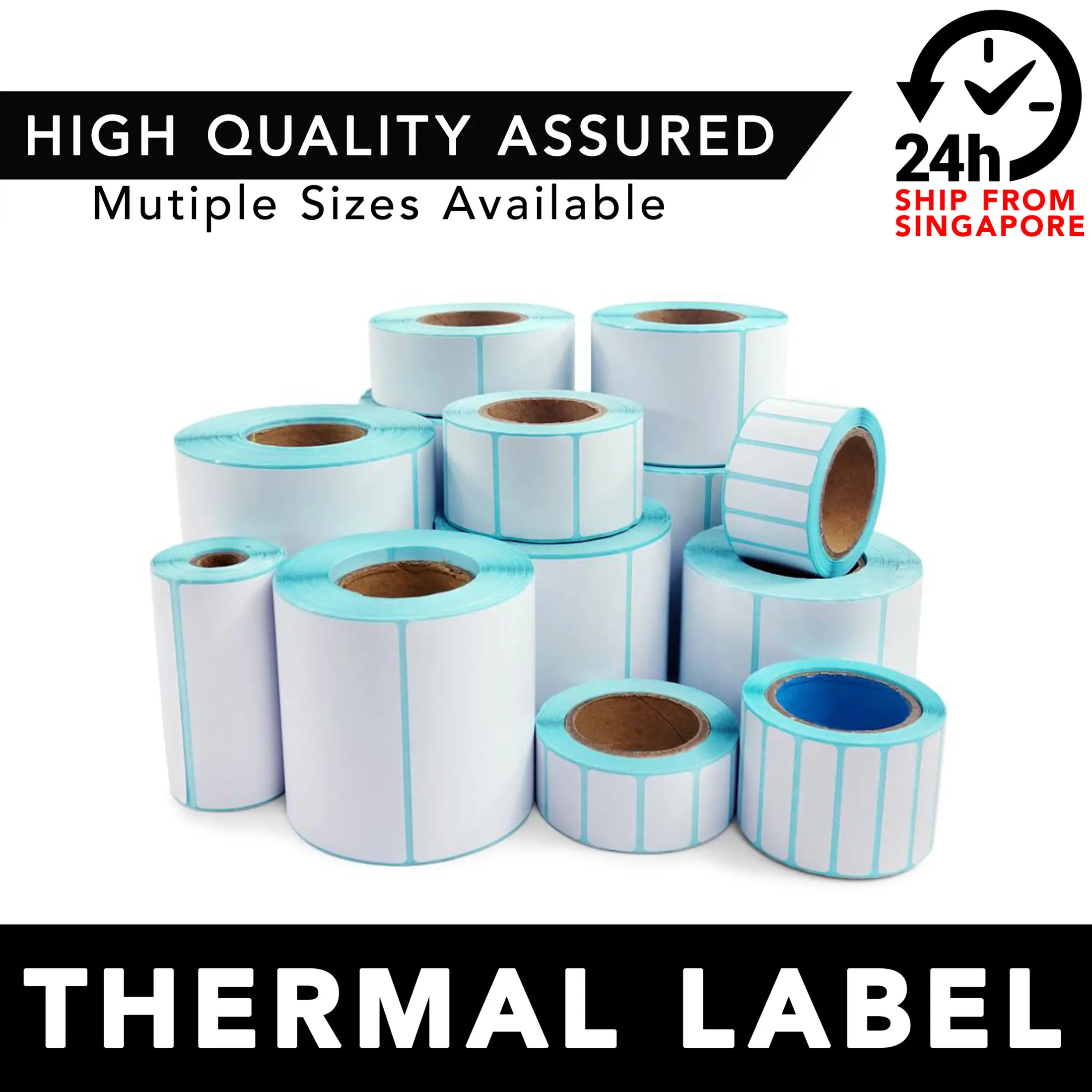 thermal printer sticker roll