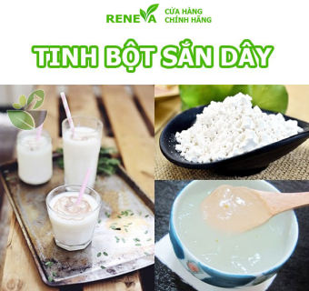 Bột Sắn Dây Trắng Sắc Cạnh - Bột Sắn Dây Nguyên Chất Nhà Làm, Ngon Tuyệt Vời, Tốt Cho Sức Khỏe, Giảm Giá 50% 1kg, 500gr, 200gr