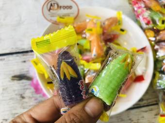 kẹo bắp dẻo mix nhiều màu 100g