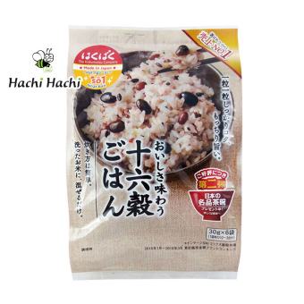Hỗn hợp 16 loại ngũ cốc Hakubaku 180g (30g x 6 gói) - Hachi Hachi Japan Shop