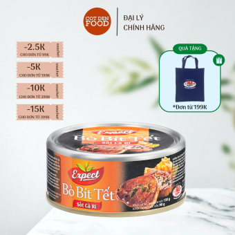 Bò Bít Tết Sốt Cà Ri EXPECT 150G
