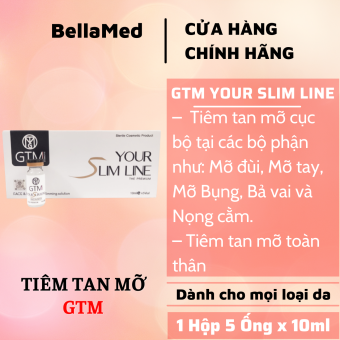 Tinh chất tan mỡ bụng GTM Your slim line