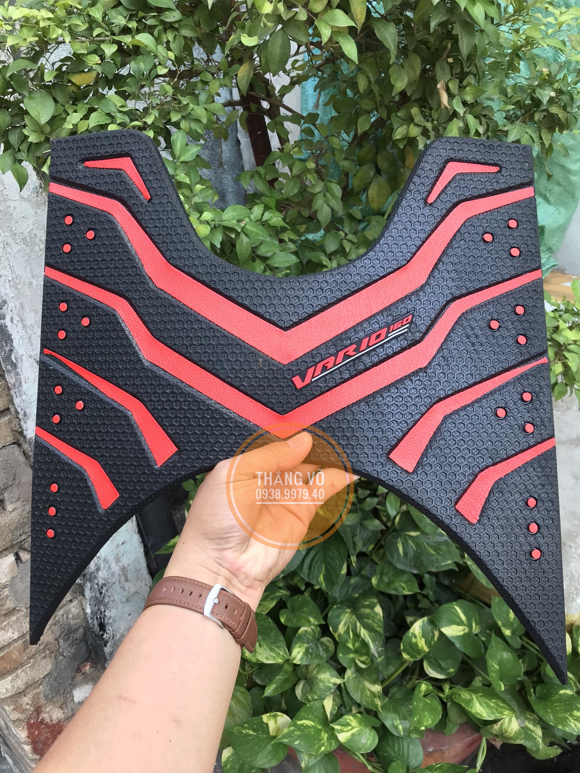 Thảm lót chân Vario 2022, Thảm Vario 160 2022 mẫu Indonesia loại dày phụ kiện Vario 160