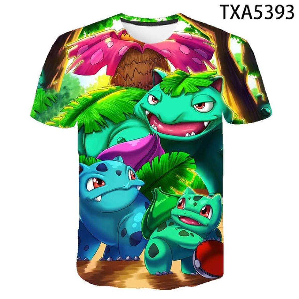 2020 Summer Fashion Dragon 3d Printed T Shirt Boy Girl