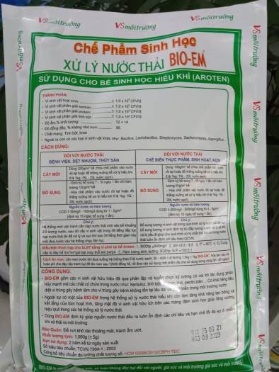 Chế phẩm sinh học xử lý nước thải BIO-EM