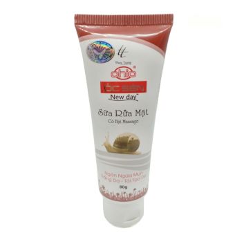 Sữa rửa mặt ngăn ngừa mụn - Dưỡng trắng - Tái Tạo da OHIO Ốc Sên New Day