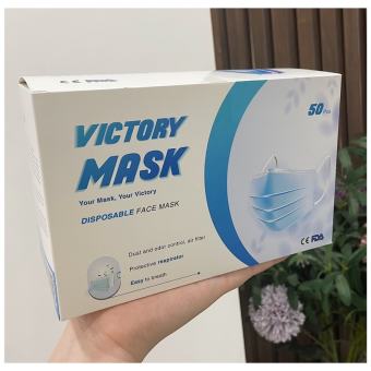 KHẨU TRANG Y TẾ 4 LỚP KHÁNG KHUẨN Victory Mask QUAI MỀM KHÔNG ĐAU TAI