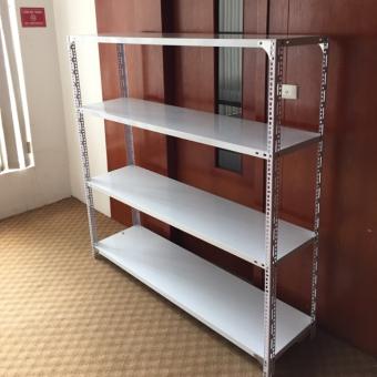 Kệ sắt v lỗ 4 tầng: Dài 1m5 x rộng 30cm x cao 1m2