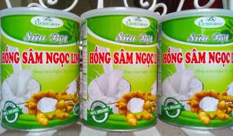 Sữa bột Hồng Sâm Ngọc Linh Nhụy Hoa Nghệ Tây Saffron, HSD T9/2024