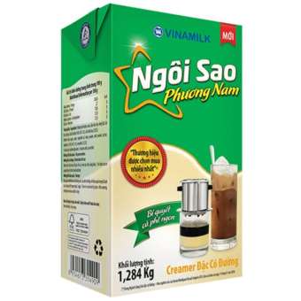 Sữa Đặc Có Đường Vinamilk Ngôi Sao Phương Nam Hộp Xanh lá 1,284 KG