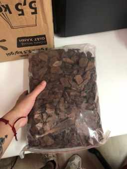 1 kg Gỗ Thông Lót Chuồng dành cho Bò Sát túi zip 1kg đã xử lý