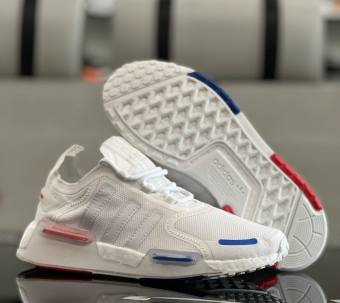 Giày thể thao thời trang Nam Nữ Adidas NMD V3 Boost Trắng Xanh Đỏ