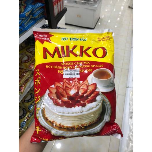 Bột bánh bông lan nướng SP-4320 Mikko 1kg