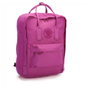 Fjallraven Kanken Re-Kanken Classic Backpack - Pink Rose April 2018 - 2 Fjallraven Kanken Re-Kanken Classic Backpack - Pink Rose - 2