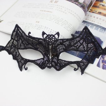 Eye Mask Sexy Lace Venetian Masquerade Ball Halloween Party Fancy Dress Costume Black Bat April 2018 - 4 Eye Mask Sexy Lace Venetian Masquerade Ball Halloween Party Fancy Dress Costume Black Bat - 4