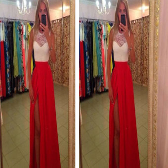 Women's New Long Sexy Evening Party Ball Prom Gown Formal Bridesmaid Cocktail Dress(Color:Red) - Intl May 2018 - 3 Women's New Long Sexy Evening Party Ball Prom Gown Formal Bridesmaid Cocktail Dress(Color:Red) - intl - 3