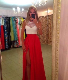 Women's New Long Sexy Evening Party Ball Prom Gown Formal Bridesmaid Cocktail Dress(Color:Red) - Intl May 2018 - 2 Women's New Long Sexy Evening Party Ball Prom Gown Formal Bridesmaid Cocktail Dress(Color:Red) - intl - 2