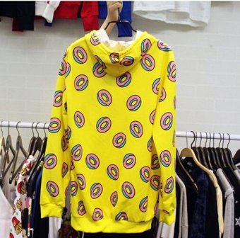 Spring Autumn Fashion Donuts Printing Hoodies For Men Women Kpop Got7 Mark Just Right Bts Jung Kook Same Sweatshirt Plus Size - Intl May 2018 - 2 Spring autumn fashion donuts printing hoodies for men women kpop got7 mark just right bts jung kook same sweatshirt plus size - intl - 2