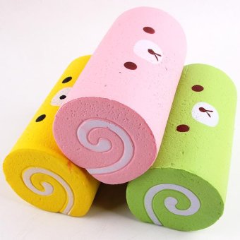 Slow Rising Squishy Swiss Roll Scented Slow Rising Hand Wrist Toy - Intl April 2018 - 2 Slow Rising Squishy Swiss Roll Scented Slow Rising Hand Wrist Toy - intl - 2