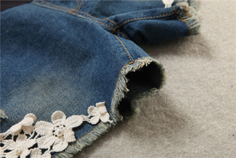 809# Lace Decorate Dark Blue Elastic Waist Maternity Belly Shorts Clothes For Pregnant Women Summer Pregnancy Short Jeans - Intl May 2018 - 5 809# Lace Decorate Dark Blue Elastic Waist Maternity Belly Shorts Clothes for Pregnant Women Summer Pregnancy Short Jeans - intl - 5