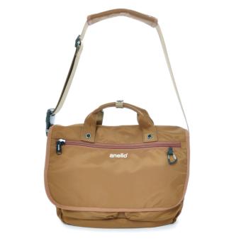 Original Anello Urban Street Messenger Bag AT-B1682 - COYOTE May 2018 - 3 original anello urban street messenger bag AT-B1682 - COYOTE - 3