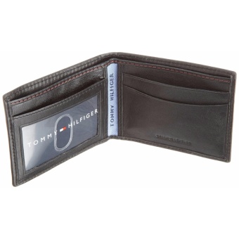 Tommy Hilfiger Men's Genuine Leather Oxford Slimfold Wallet - Intl April 2018 - 3 Tommy Hilfiger Men's Genuine Leather Oxford Slimfold Wallet - intl - 3