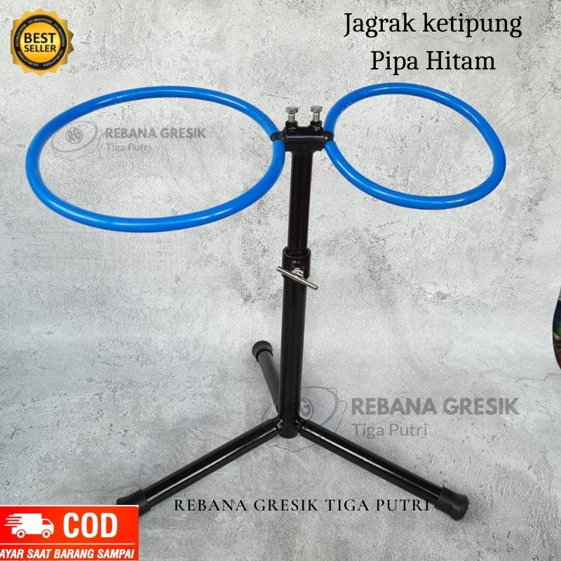 Stand ketipung jagrak ketipung kempul kendang dangdut krom