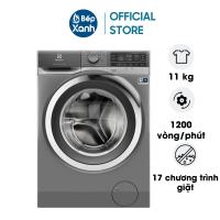 Máy Giặt Electrolux EWF1142BESA - Inverter 11 Kg - Công Nghệ Giảm Nhăn Vapour Refresh - Giặt Nước Nóng Diệt Khuẩn - Hẹn Giờ - Hàng Chính Hãng