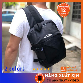 Balo một quai [ HÀNG XUẤT XỊN ] Balo đeo chéo Adidas - Thiết kết gọn gàng chống nước ( balo đeo chéo, túi đeo chéo, balo 1 quai, balo đi học, balo đeo chéo adidas, balo nam, balo nữ, balo du lịch, balo chống nước )