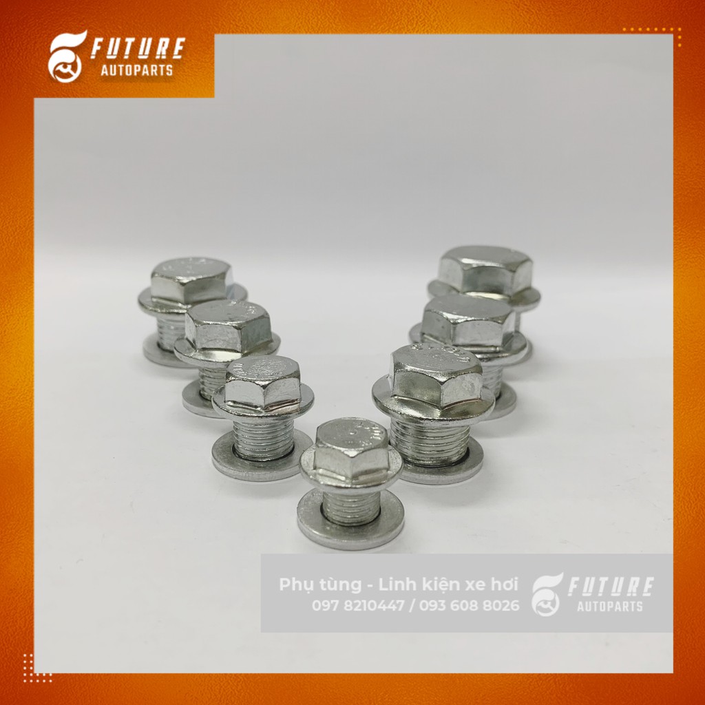 Ốc xả dầu nhớt, ốc đáy tắc te, ốc rốn dầu kèm long đen dành cho các dòng xe Kia,Huyndai,Toyota,...- Future Autopart