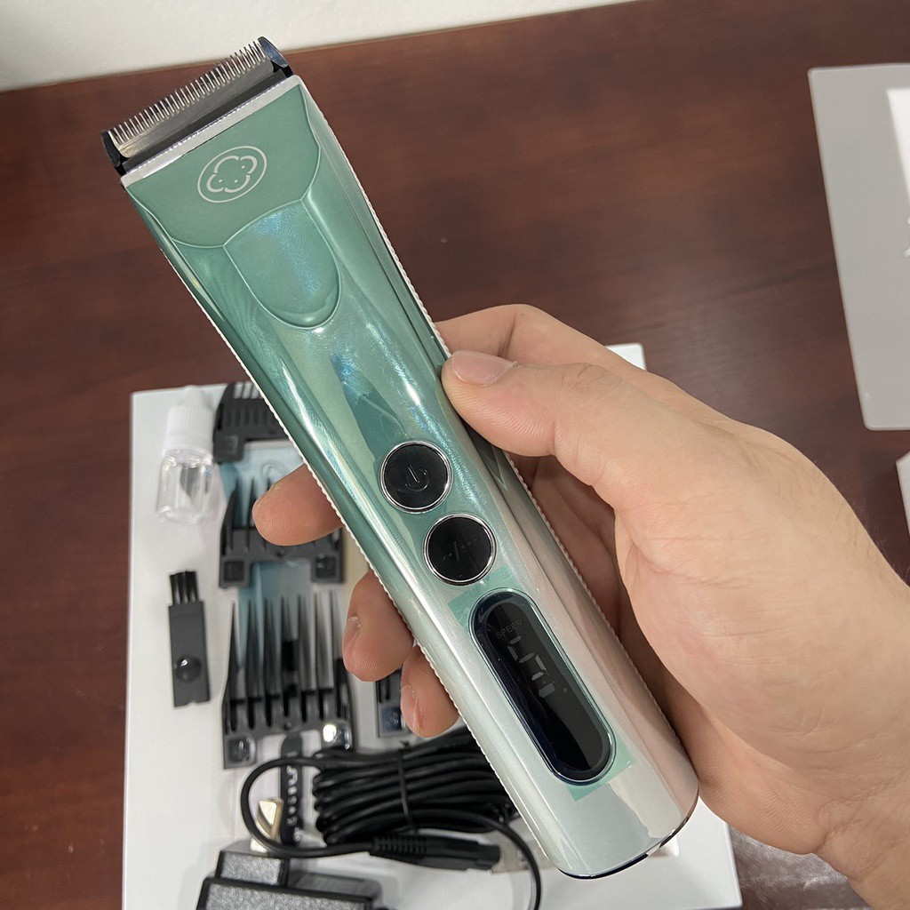 Tông đơ cắt tóc chuyên nghiệp CG-986F xanh ngọc pha trắng Tông đơ cắt tóc chuyên nghiệp CG-986F Tông đơ cắt tóc chuyên nghiệp CG-986F Tông đơ cắt tóc CG-986F cao cấp | Lazada.vn Tông đơ cắt tóc chuyên nghiệp CG-986F