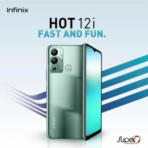 สินค้า Infinix HOT 12i(4+64GB)หน้าจอ 6.6\" I Helio A22 Octa Core (By Lazada Superiphone)