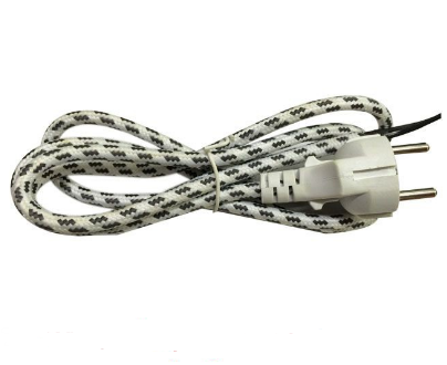 Dây nguồn bàn ủi bọc vải loại tốt -2 Mét .
