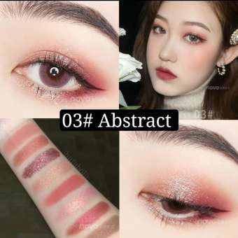 Bảng phấn mắt trang điểm lâu trôi NOVO 9 màu thời trang