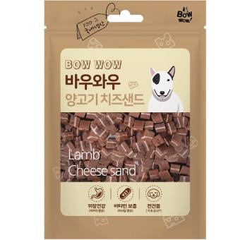 SNACK BOWWOW PHÔ MAI THỊT CỪU CHO CHÓ 100G